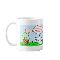 dog scratch ear foot smart mugs