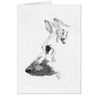 Dog Shepherd card