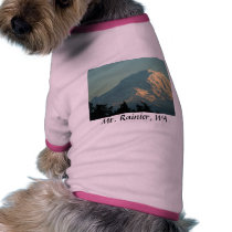 Dog Shirt: Winter Mt. Rainier