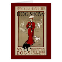 Dog Show Greeting Card