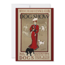Dog Show Personalized Announcement