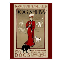 Dog Show Postcard