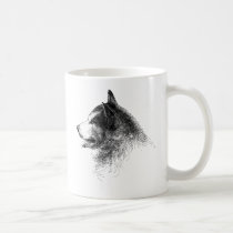 Dog Side View mugs