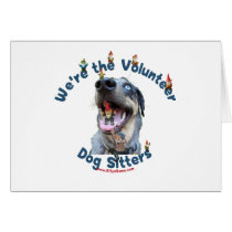 Dog Sitter Gnomes Cards