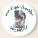 Dog Sitter Gnomes Drink Coaster