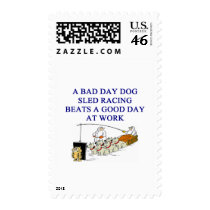 dog sled racing iditarod lover postage by jimbuf dog sled racing iditarod lover postage