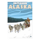dog, sledding, scene, iditarod, alaska, original,
