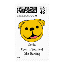 Dog Smiley Postage