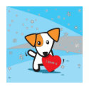 Dog & Snowflakes t-shirts by gollykim Dog & Snowflakes t-shirts