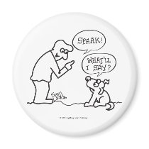 Dog-Speak Refrigerator Magnets