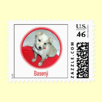 Dog Stamps - Basenji