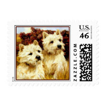 Dog Stamps -  West Highland Terriers