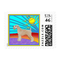 Dog Stamps - Wheaten Terrier: "Our Boy" Postage by dogart Dog Stamps - Wheaten Terrier: "Our Boy" Postage
