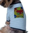 DOG T-SHIRT - I LOVE MY POOCH pet clothing