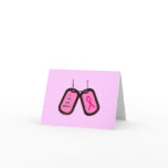 Dog Tag Card