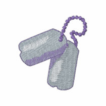 Dog Tags embroidered shirts
