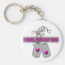 Dog Tags Keychain