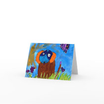Dog • Tim Albe, Age 8 - card by KidsDidItDesigns Dog • Tim Albe, Age 8 - card