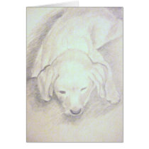 dog tired card