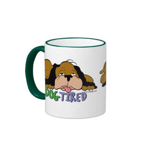 Dog Tired Coffee Mug