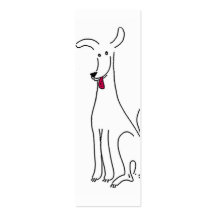 Dog tongue business card templates