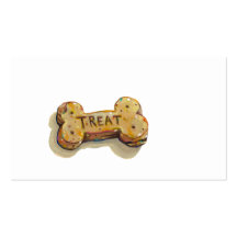 Dog trainer business cards sitter walker fun art