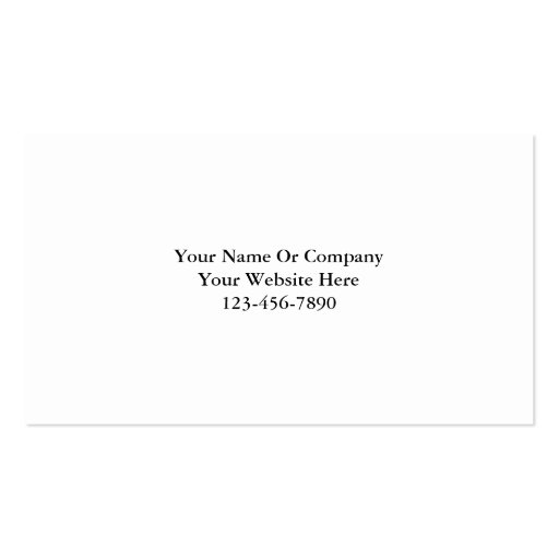 Dog Training Business Cards (back side)