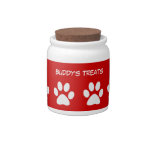 Dog Treat Cookie Jar Candy Dishes