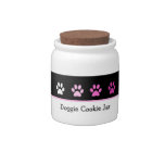 Dog Treat Cookie Jar Candy Jar
