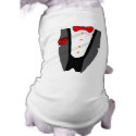 Dog Tuxedo t-shirt pet clothing