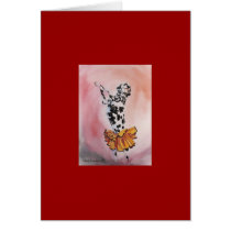 Dog Valentine card cards