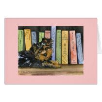 Dog Valentine card cards