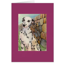 Dog Valentine card cards
