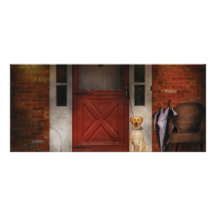 Dog - Waiting for my Master Rack Card