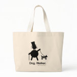 Dog Walker Tote Bags