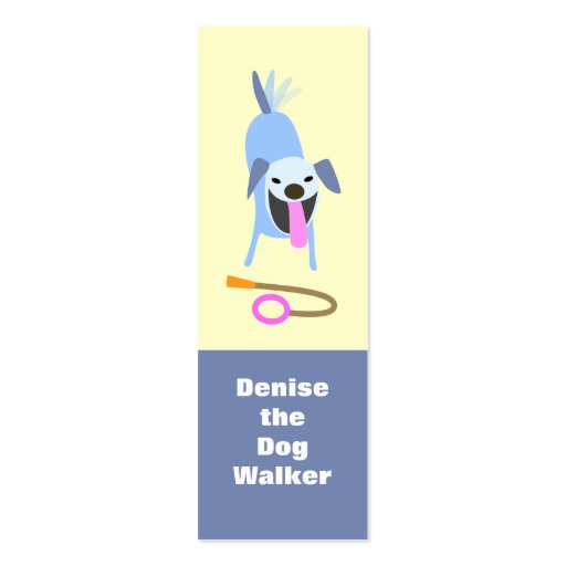 Dog Walker Business Card