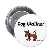 Dog Walker Buttons