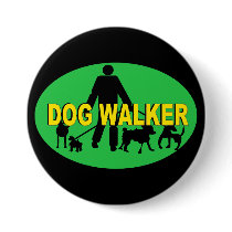 DOG WALKER SIGN buttons by Sofia_Youshi DOG WALKER SIGN buttons