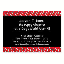 Dog Walker, Veterinarian, Obedience Trainer Photo business cards