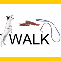 Dog wants Walk t-shirts