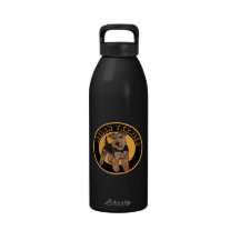 Dog Welsh Terrier Water Bottle