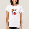 Dog with Heart t-shirts by gollykim Dog with Heart t-shirts