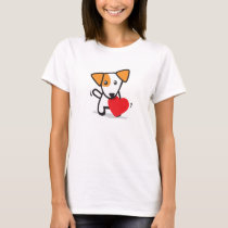 Dog with Heart t-shirts by gollykim Dog with Heart t-shirts