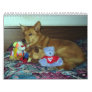 Dog with toys CALENDER Calendar