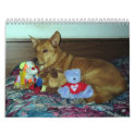 Dog with toys CALENDER calendars by tomtroxell Dog with toys CALENDER calendars