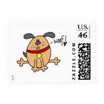 Dog Woof Postage