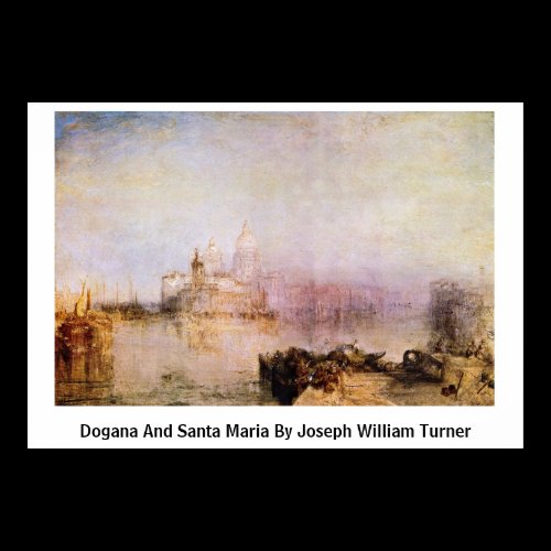 Dogana And Santa Maria By Joseph William Turner Posters