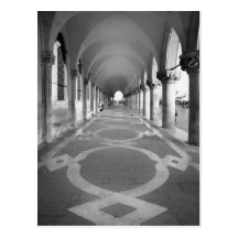 Doge's Palace Passageway Postcard
