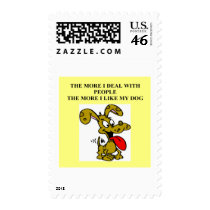 dogf are better than people postage