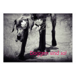 Dogge visiting card business cards